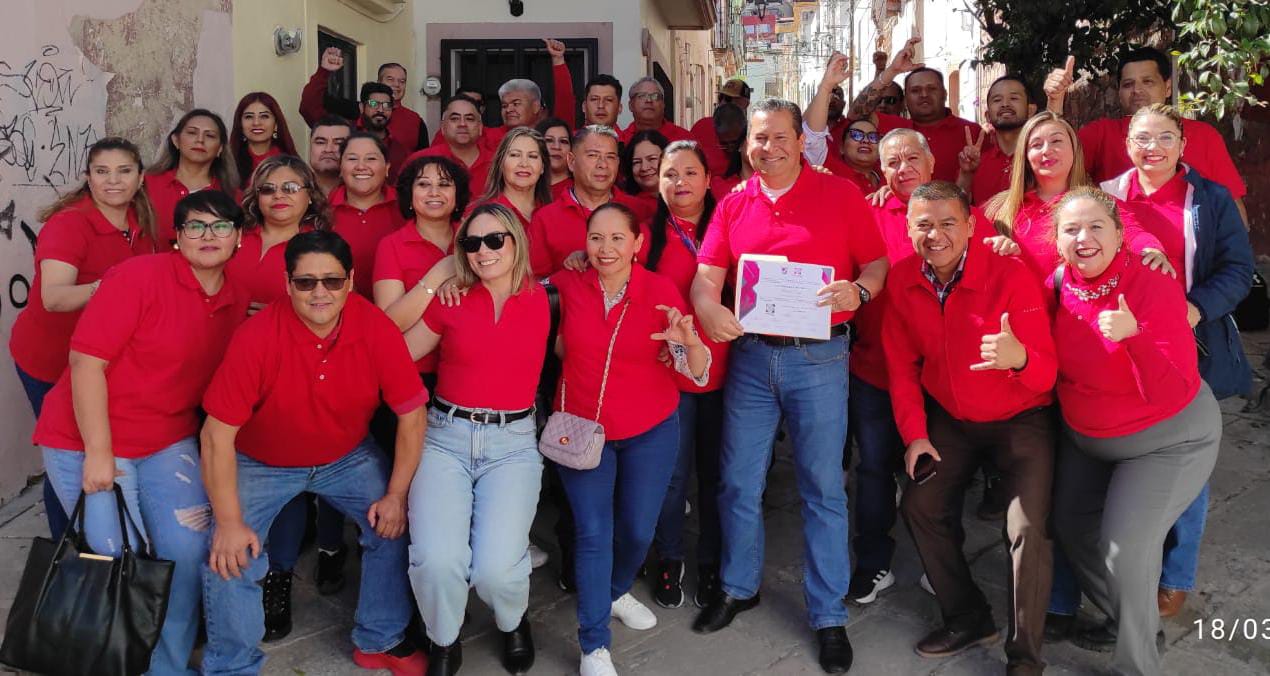 SUTSEMOP DE Y PARA LA BASE TRABAJADORA, NO A INTERESES PERSONALES: CARLOS GARCIA DE PLANILLA ROJA