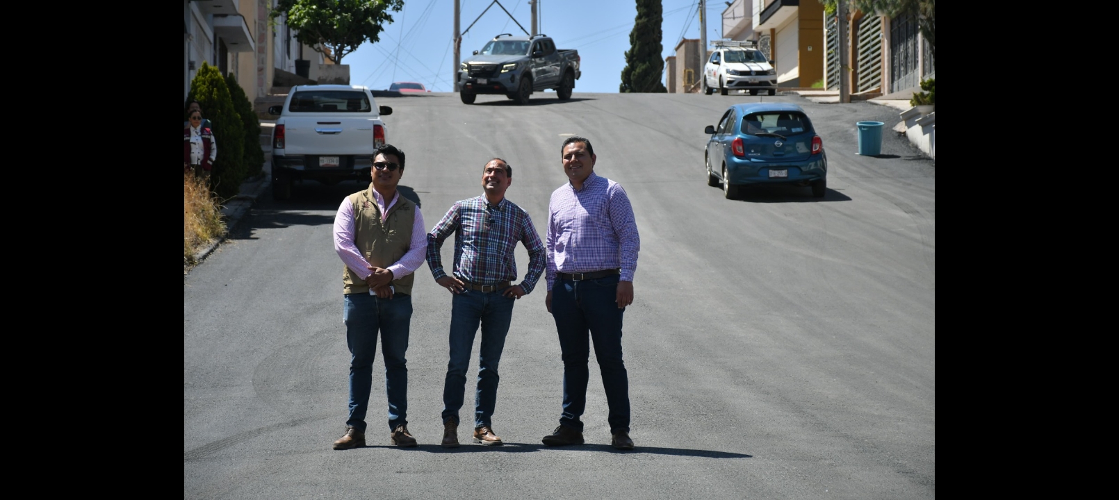 En el Municipio de GuadalupeSe continúa con las obras de reencarpetamiento de calles y avenidas
