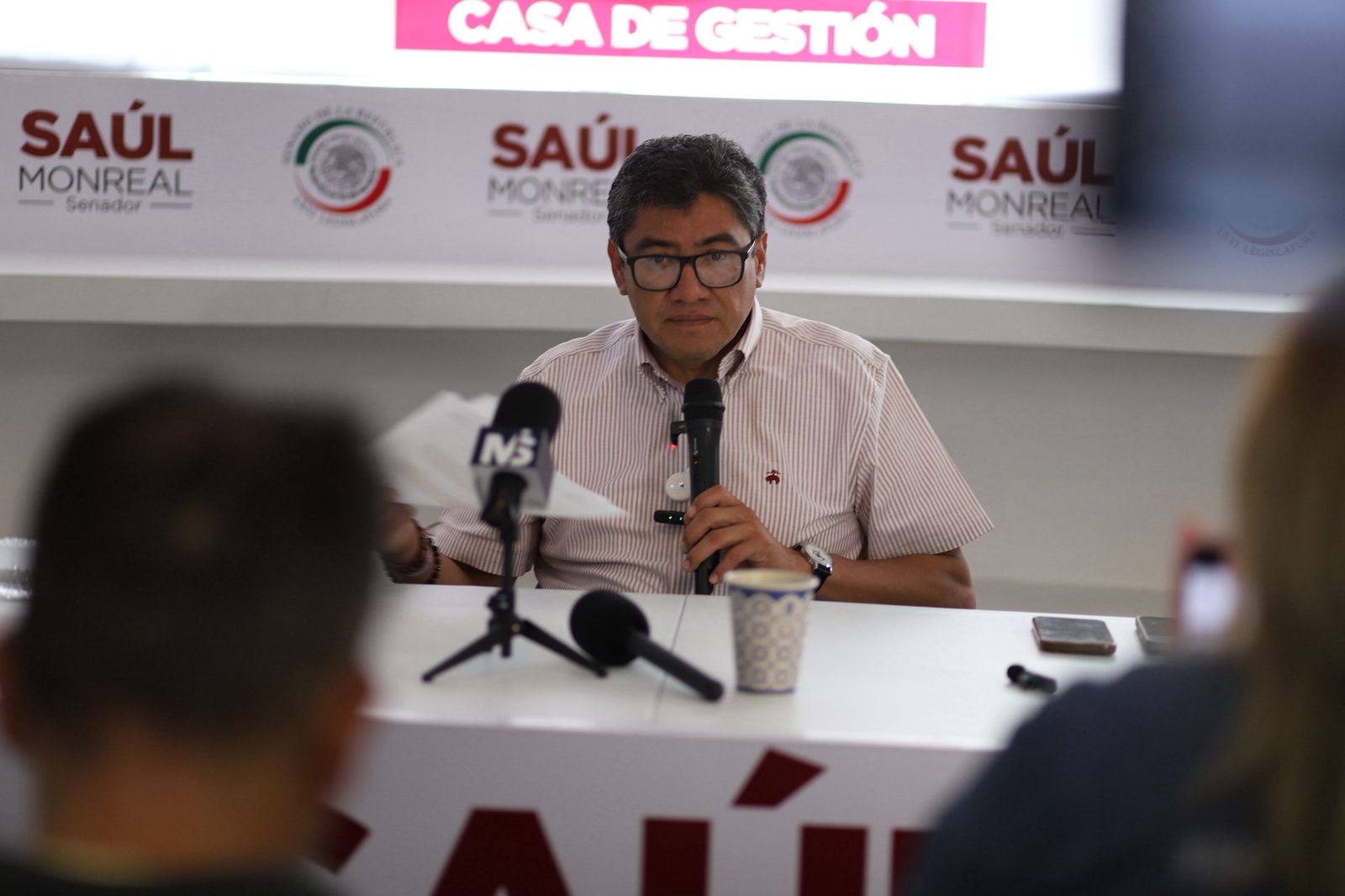 LOS PROBLEMAS DE LA UAZ DEBENRESOLVERLOS LOS UNIVERSITARIOS: SAÚL MONREAL