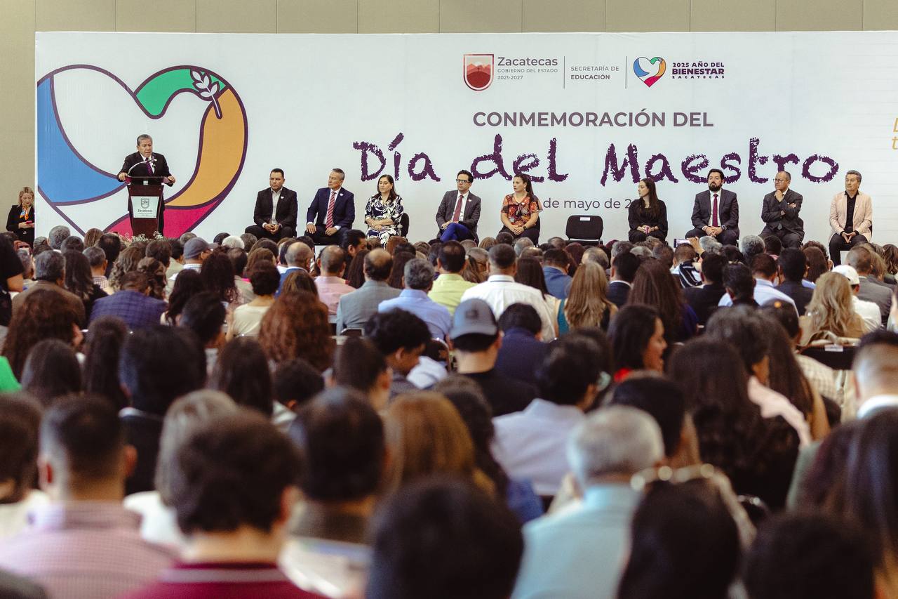 Necesitamos a los maestros en el proceso de transformación, pacificación y bienestar del estado: Gobernador David Monreal
