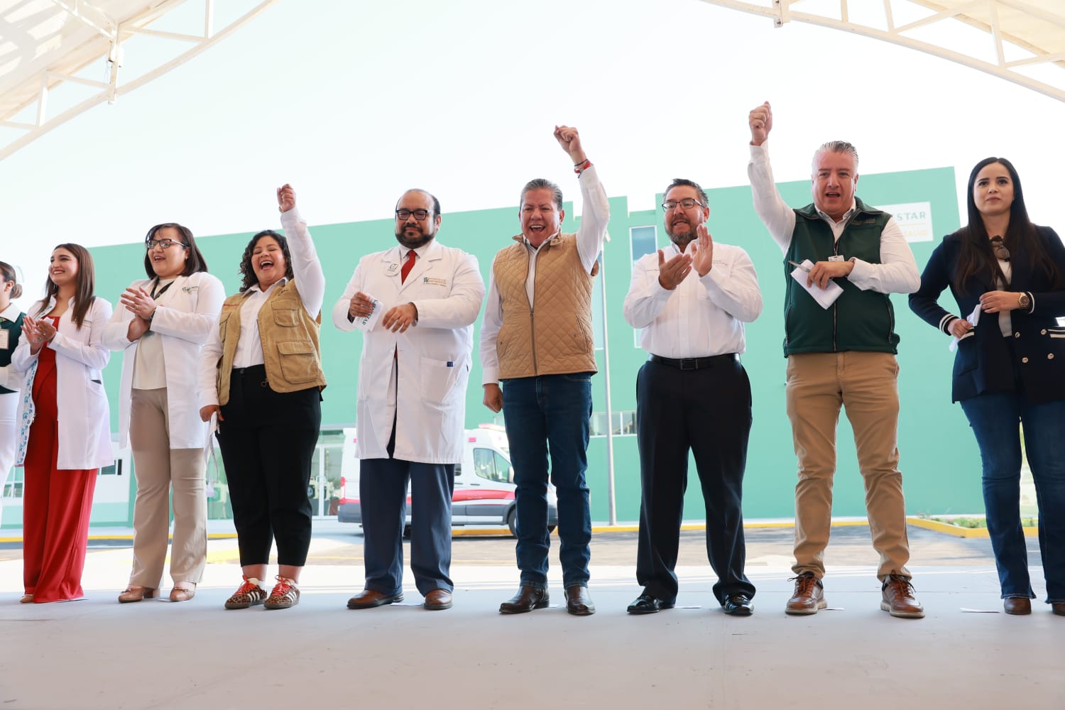 Inauguran Presidenta Claudia Sheinbaum y Gobernador David Monreal Centro de Salud Urbano en Jerez