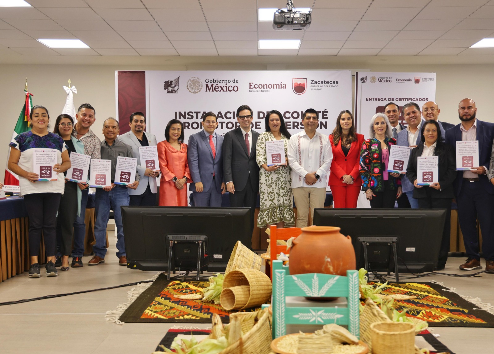Fortalece Zacatecas desarrollo económico con instalación del Comité Promotor de Inversiones