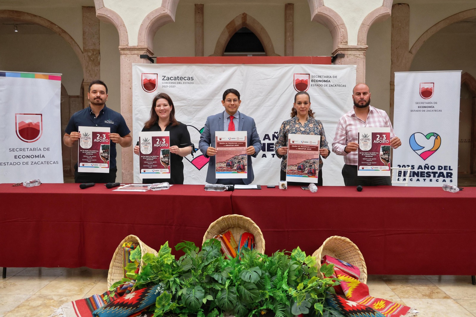 Anuncia Gobierno de Zacatecas Festival del Vino y Mezcal 2025 “De la raíz a la copa”