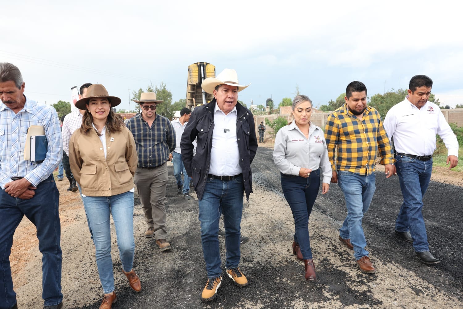 Inicia Gobernador David Monreal rehabilitación de 17.4 kilómetros de carretera en Noria de Ángeles; se invierten más de 35 mdp