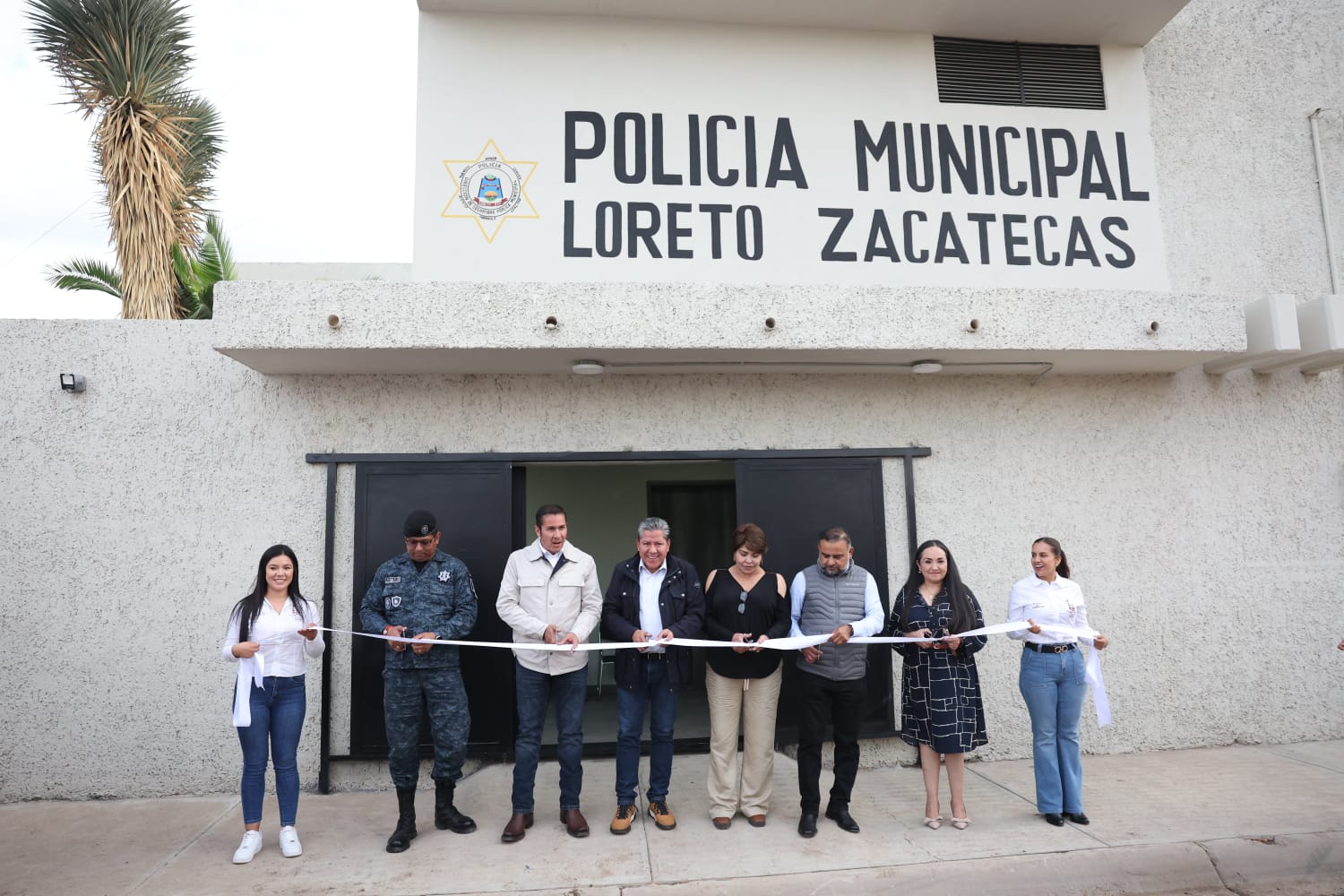 Inaugura Gobernador David Monreal Casa de Seguridad Pública Municipal de Loreto con una inversión total de 4.7 mdp