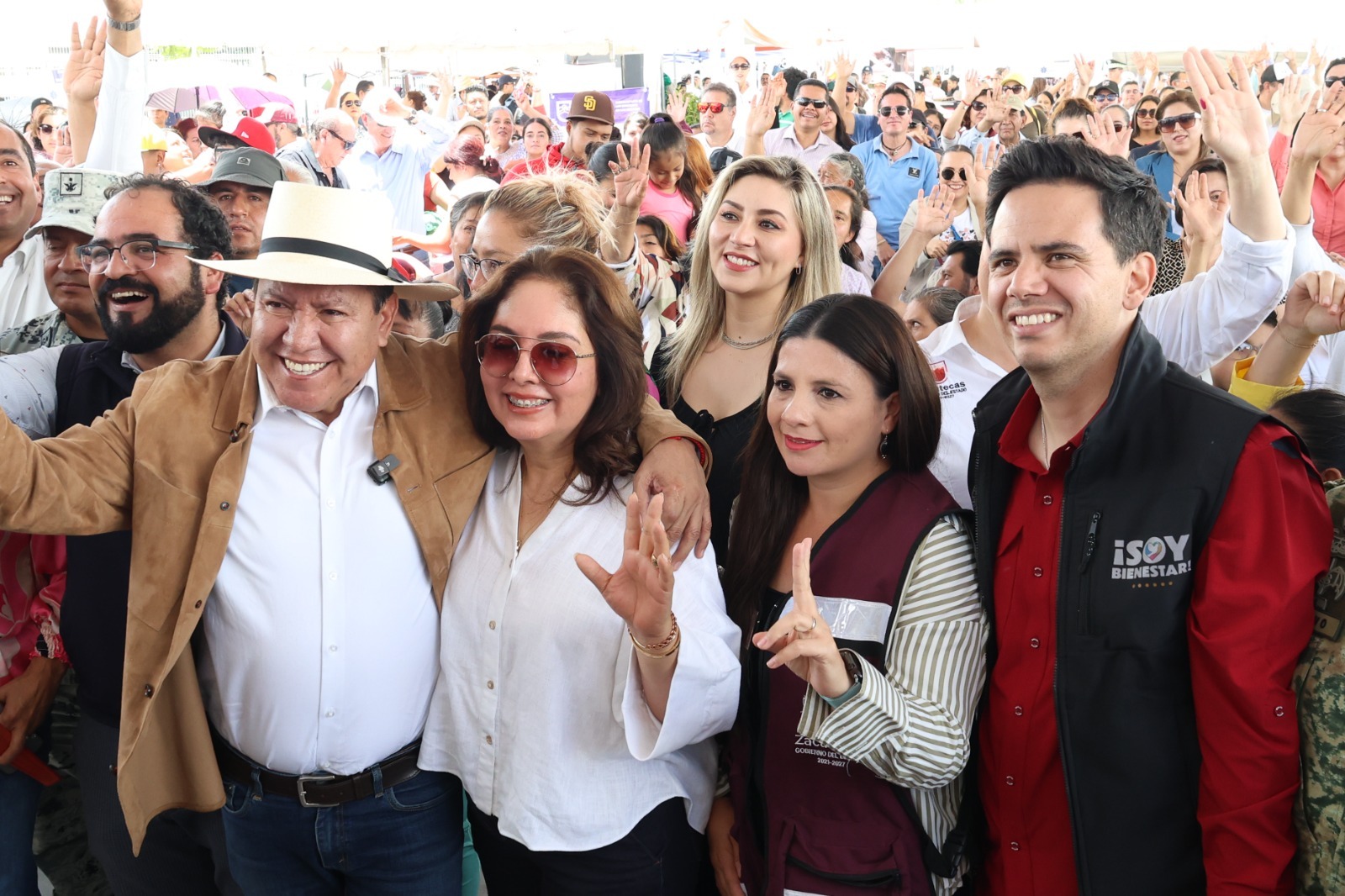 Refleja Zacatecas mayor tranquilidad, gracias a la entrega y esfuerzo del Gobernador David Monreal Ávila