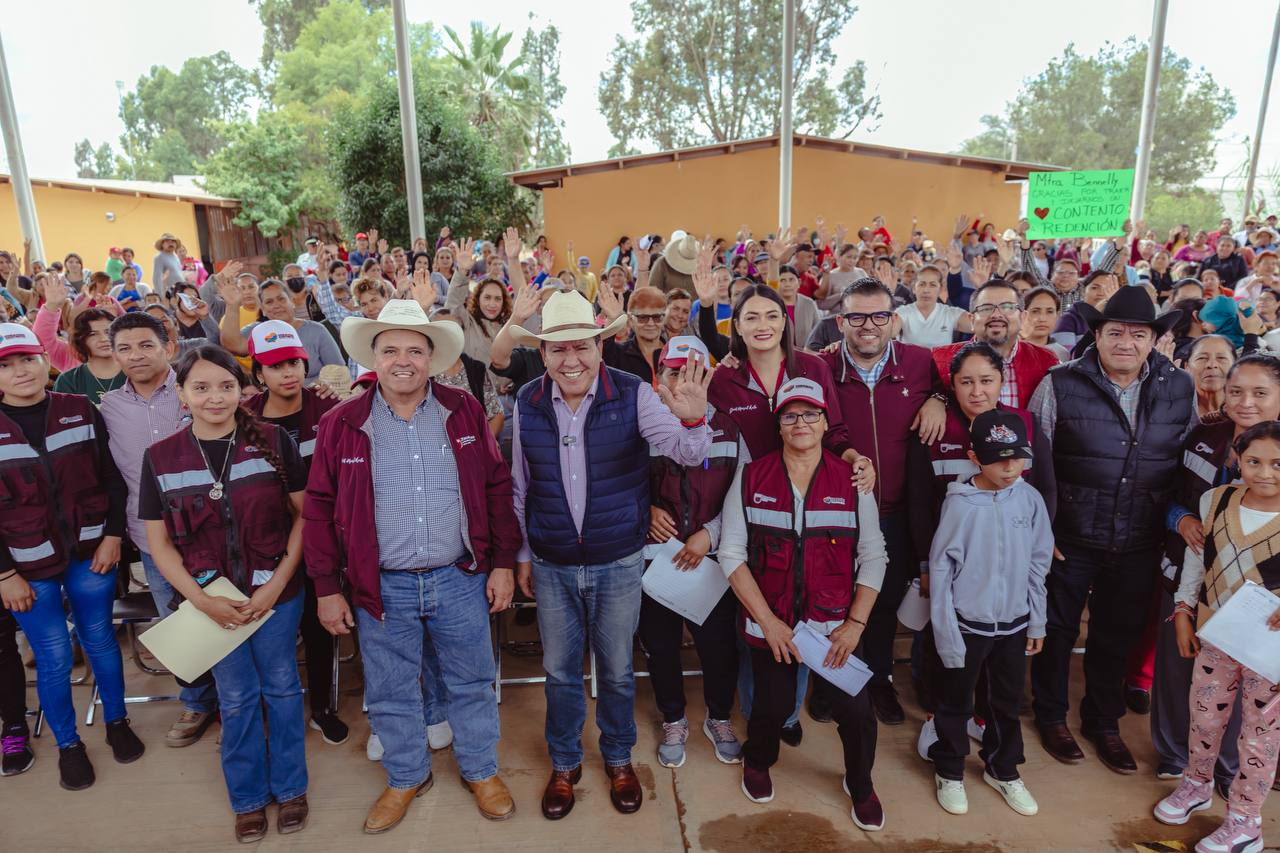 Refuerza Gobernador David Monreal apoyo alimentario en comunidades de Fresnillo