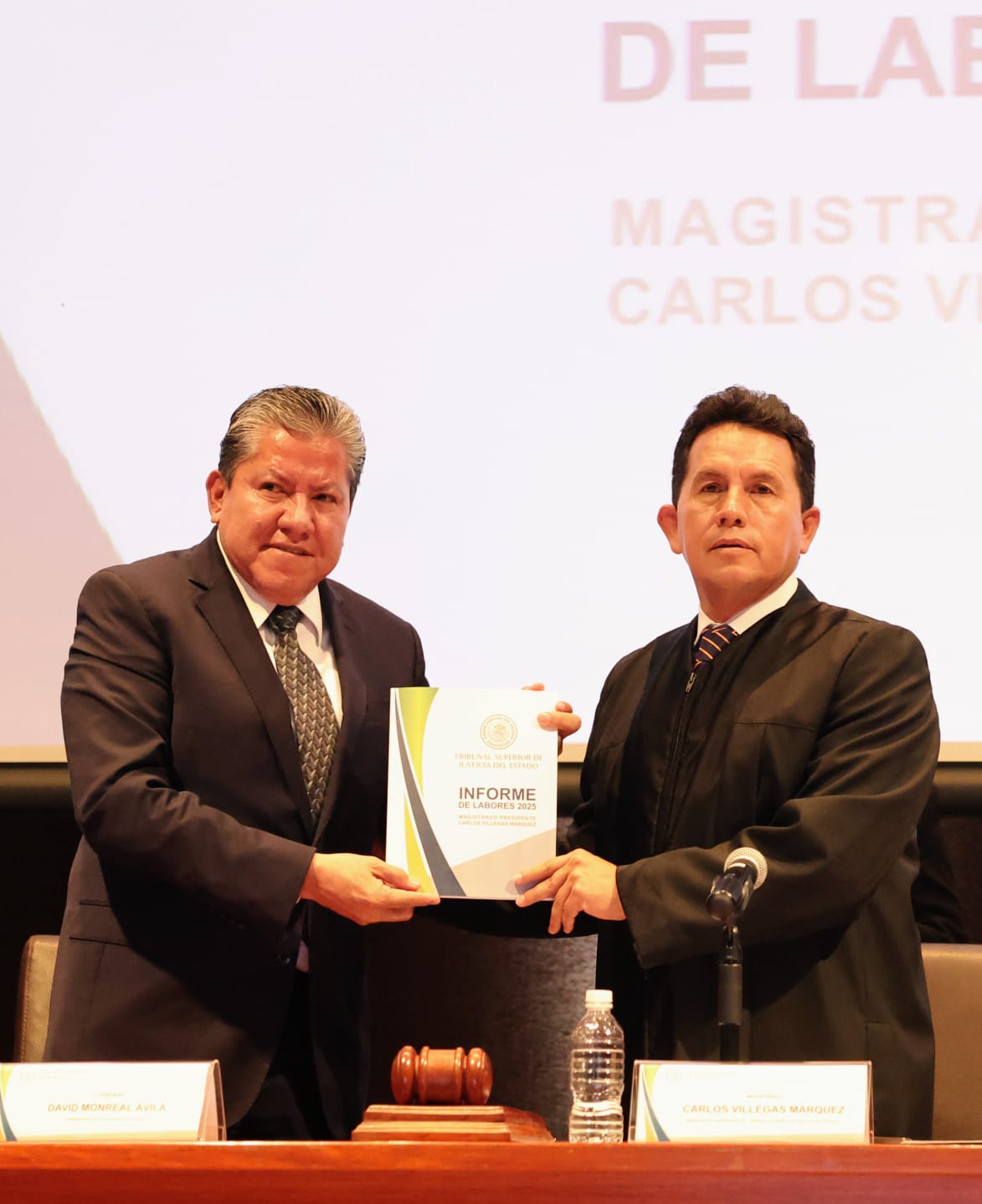 Poder Judicial, pilar en la pacificación y progreso de Zacatecas: Gobernador David Monreal