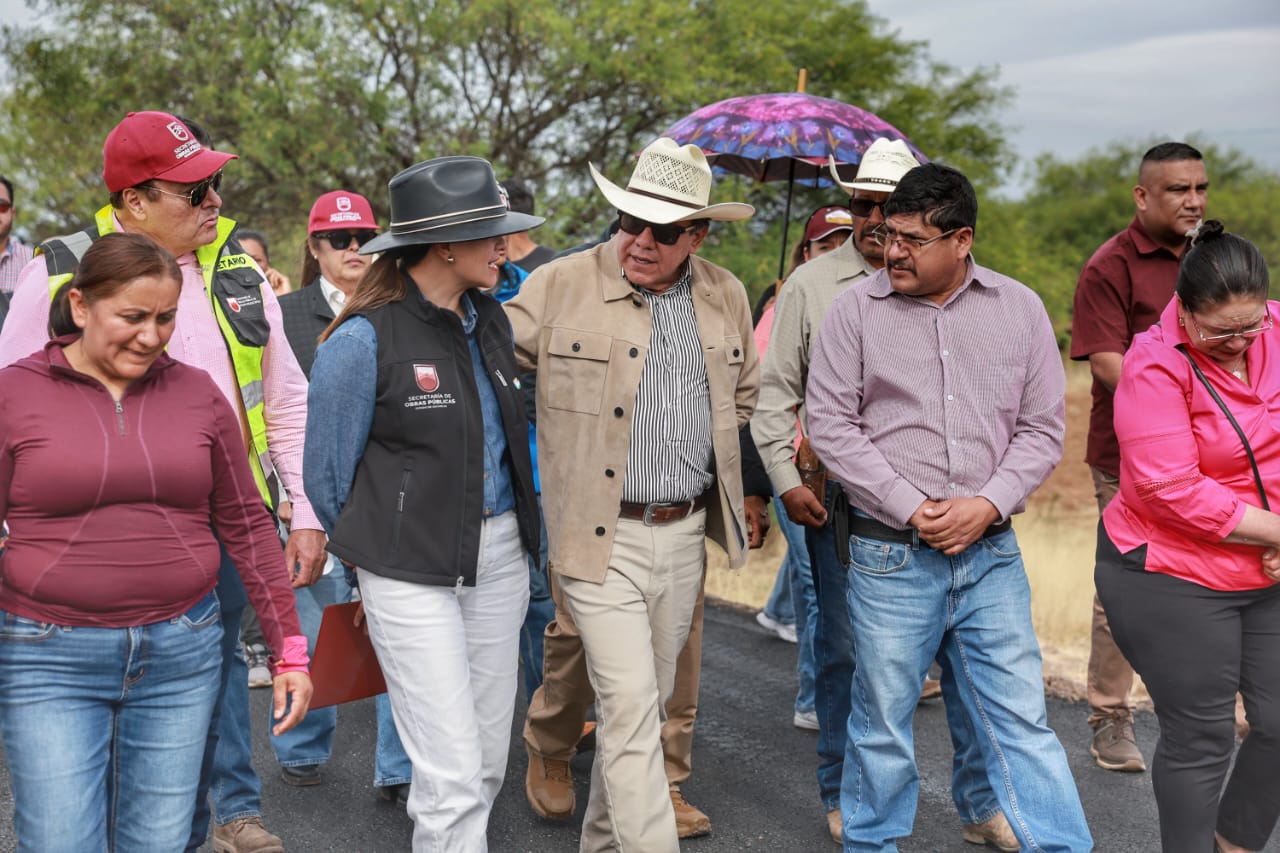 Avanza rescate carretero en Zacatecas con rehabilitación de vialidades en Sain Alto: Gobernador David Monreal