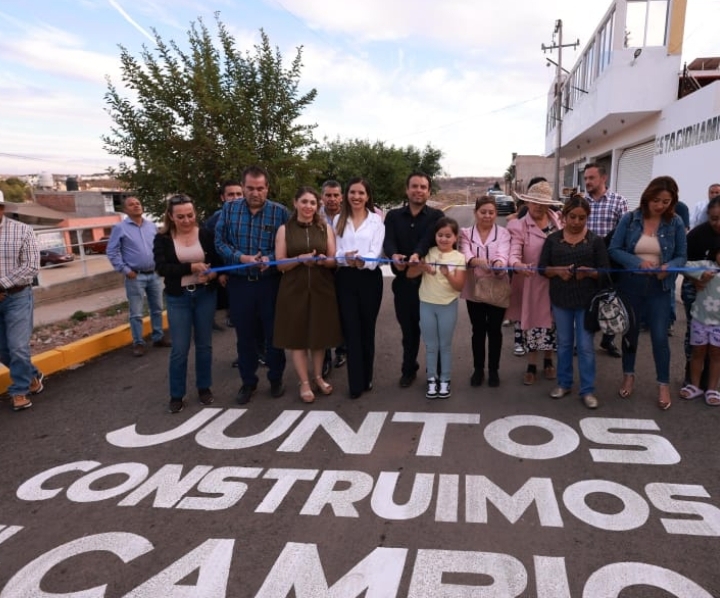 Zacatecas Capital fortalece su infraestructura urbana con obras de pavimentación en la colonia Huerta Vieja