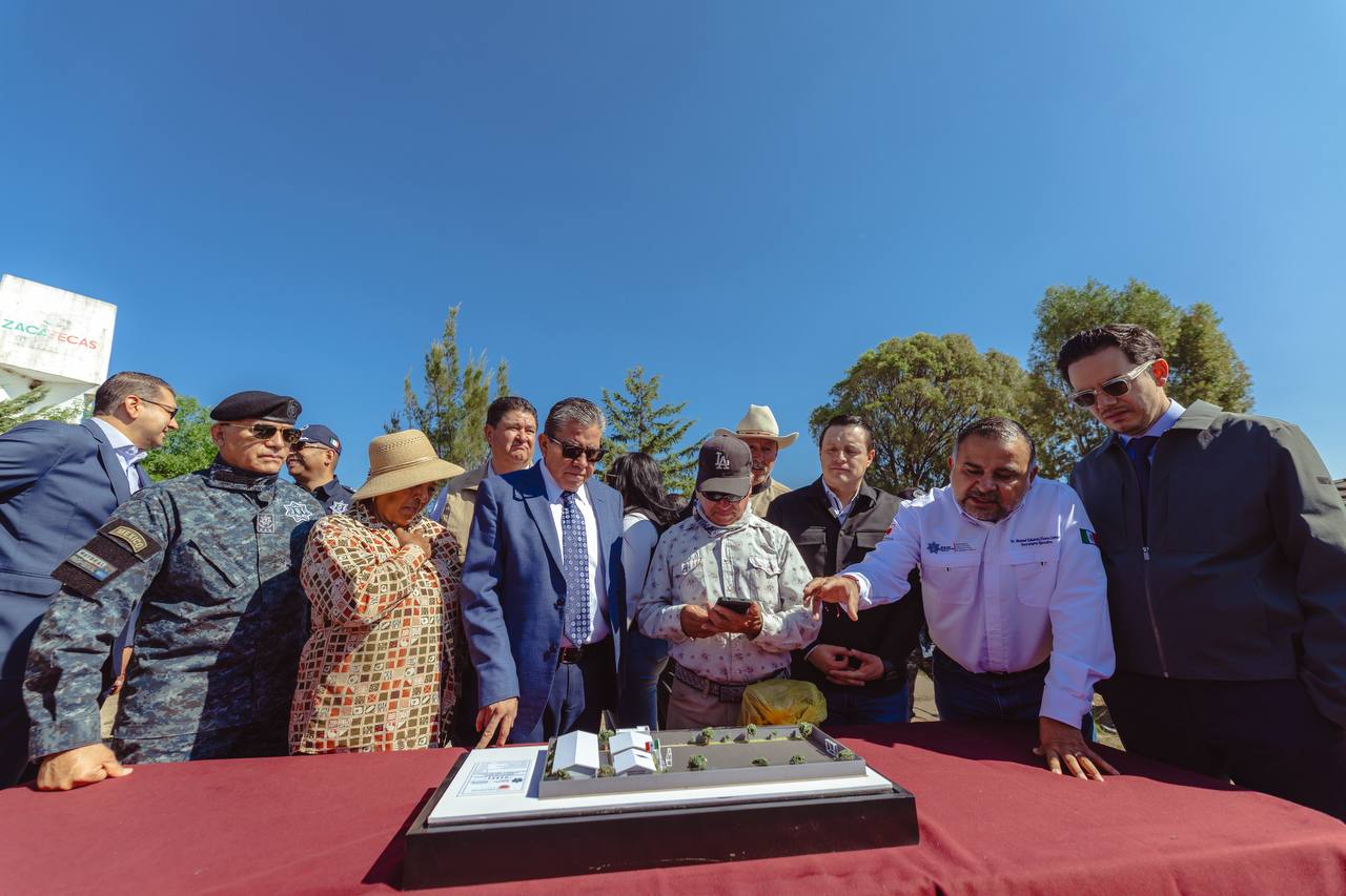 Formaliza Gobernador David Monreal instalación de Destacamento Regional de Seguridad en Palmas Altas, Jerez 