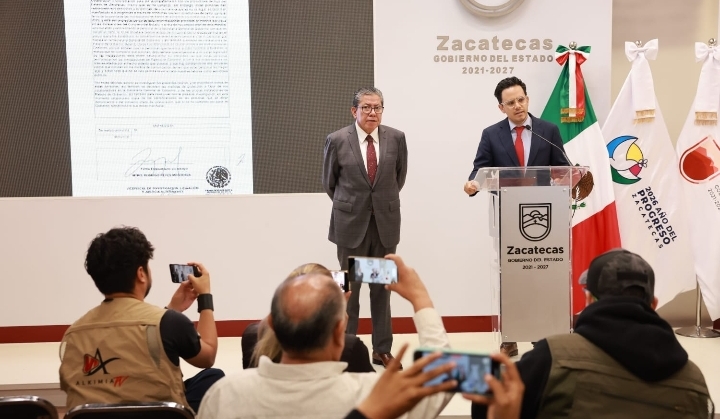 Reafirma Gobernador David Monreal compromiso con el diálogo y el respeto al marco de derecho en Zacatecas