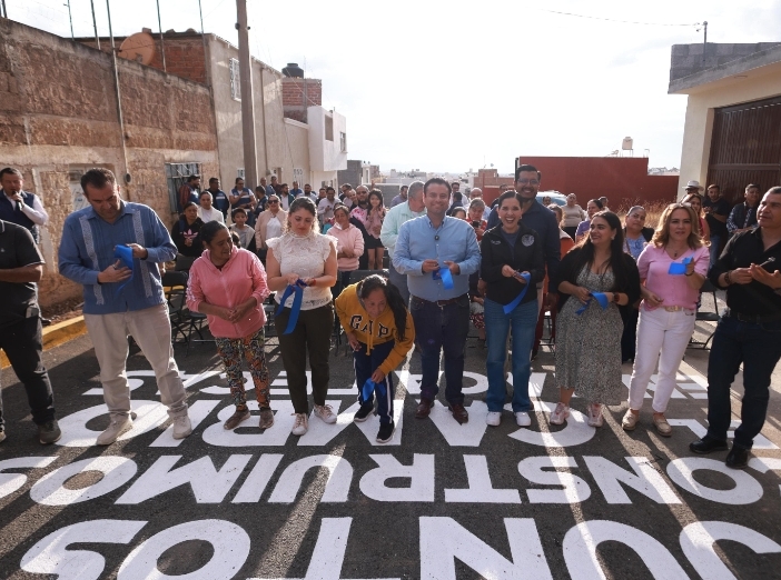 Más calles dignas para Zacatecas: Migue Varela entrega obras de infraestructura