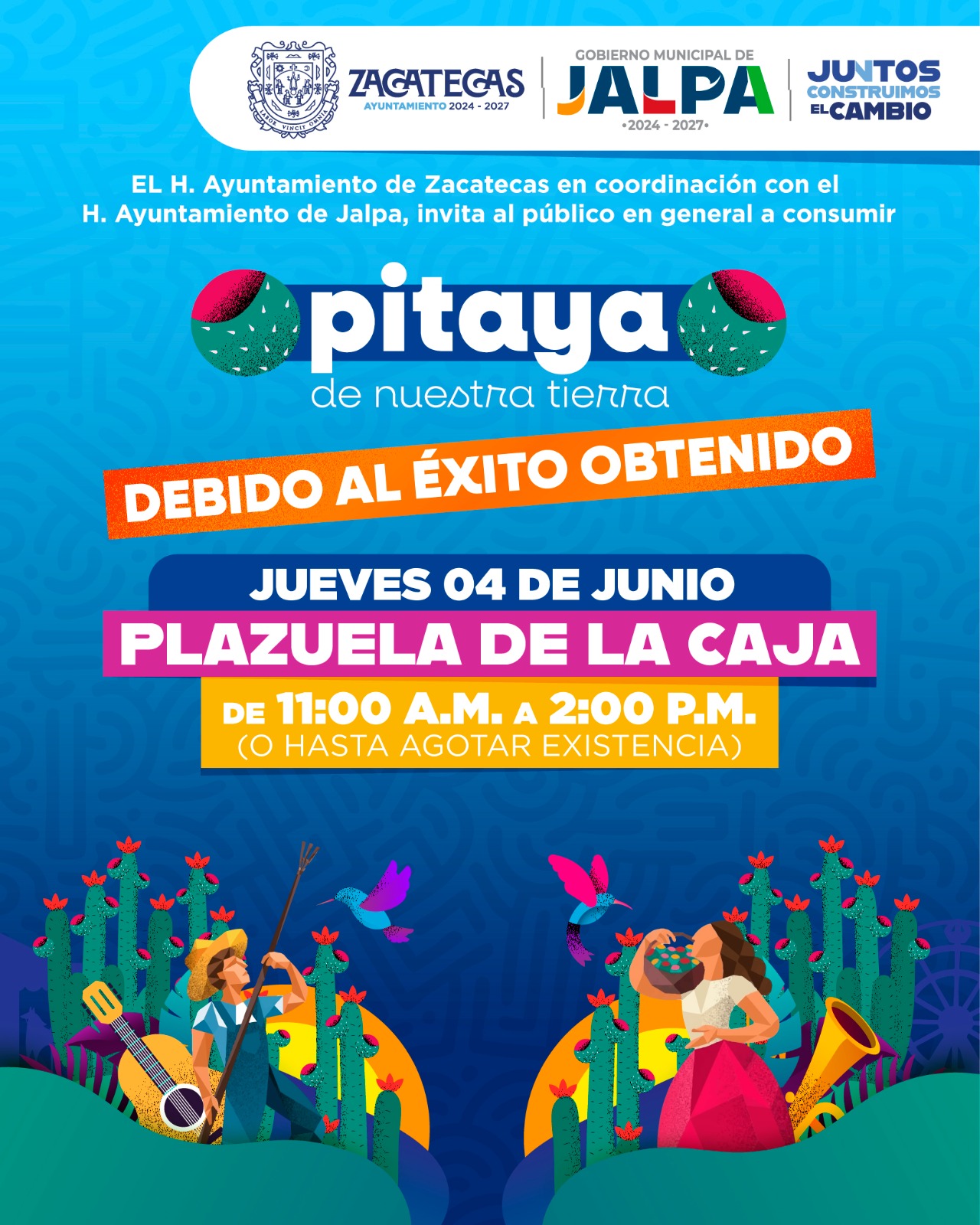 Segunda Feria de la Pitaya en Zacatecas