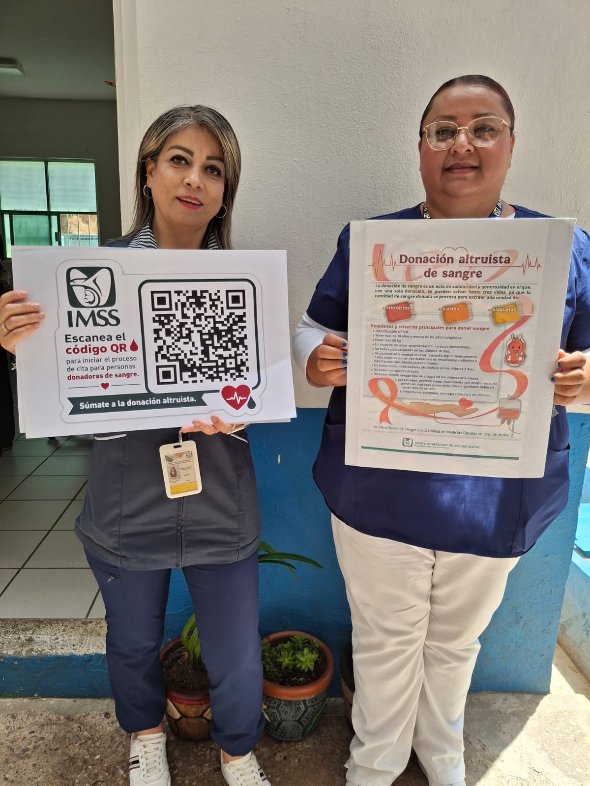 Zacatecas Capital y el IMSS se unen por la vida: Impulsan cultura de donación de sangre