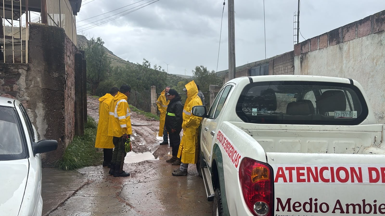 Atentas Corporaciones Capitalinas ante constantes lluvias.