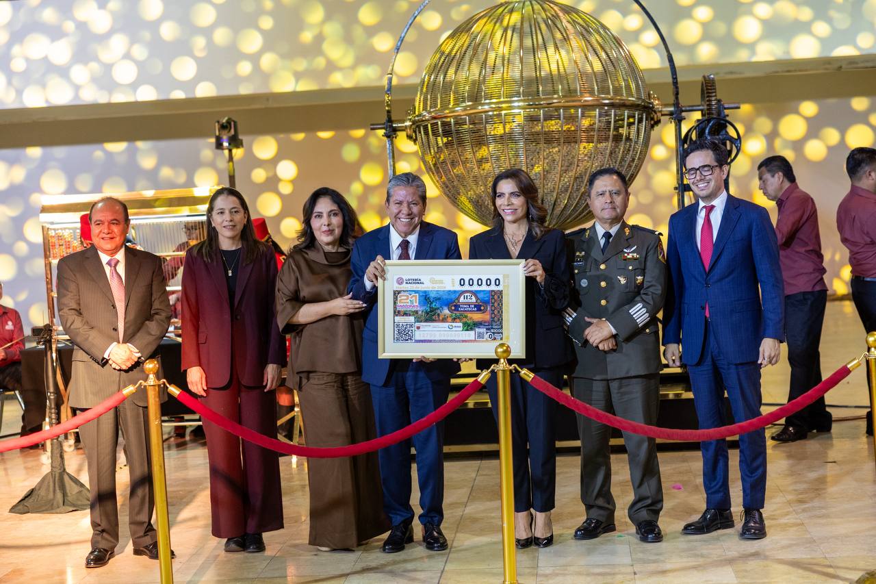 Zacatecas hace historia con la realización del Sorteo Mayor de la Lotería Nacional