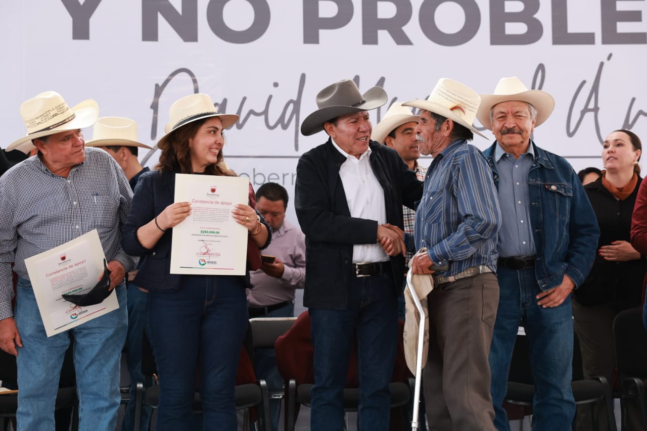 Ante más de 4 mil productores y ganaderos, anuncia Gobernador David Monreal nueva etapa para fortalecer al campo zacatecano