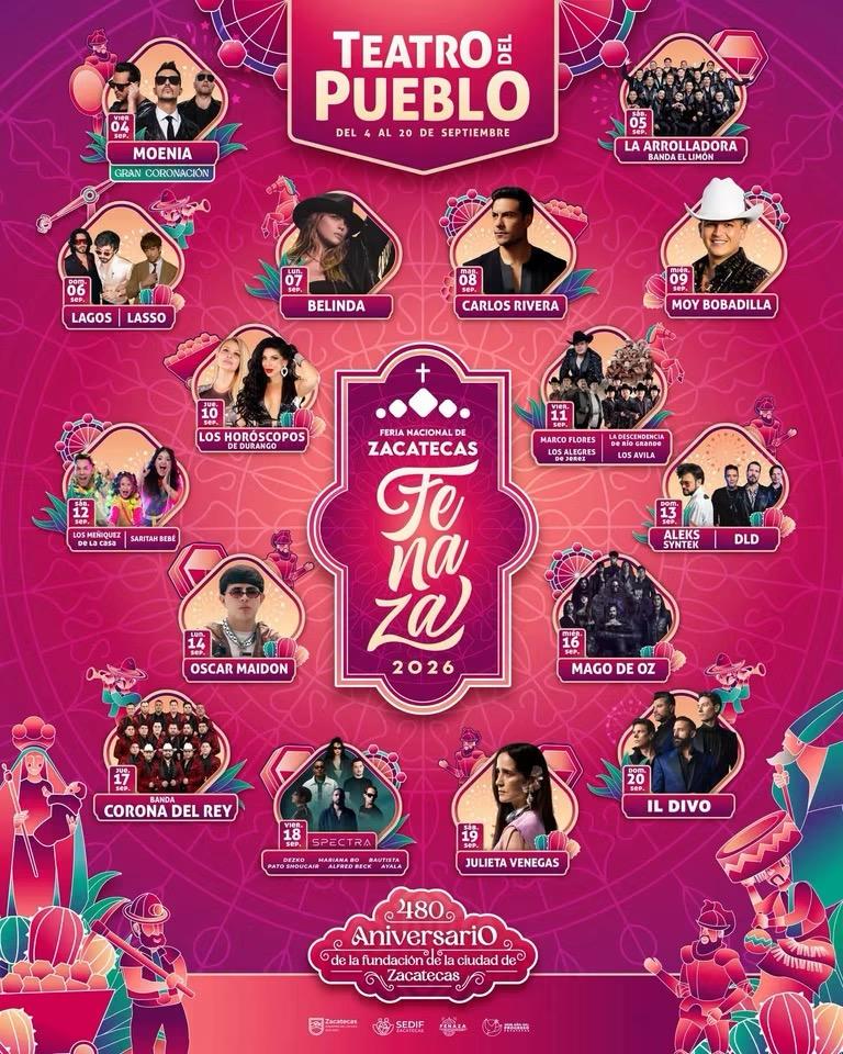 En su 480 aniversario, Zacatecas celebrará con el corazón su máxima festividad