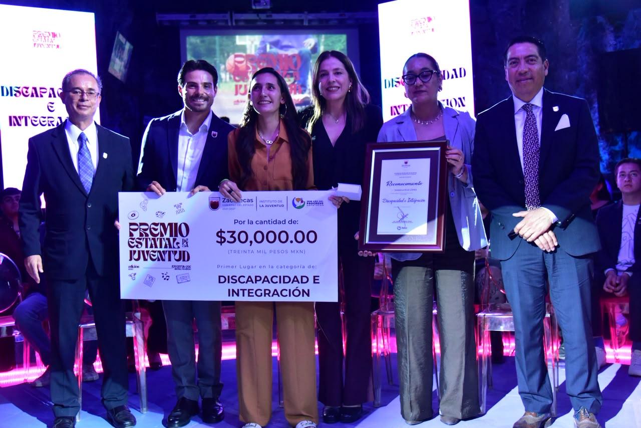Reconoce Gobierno de Zacatecas mérito y talento con Premio Estatal de la Juventud 2026