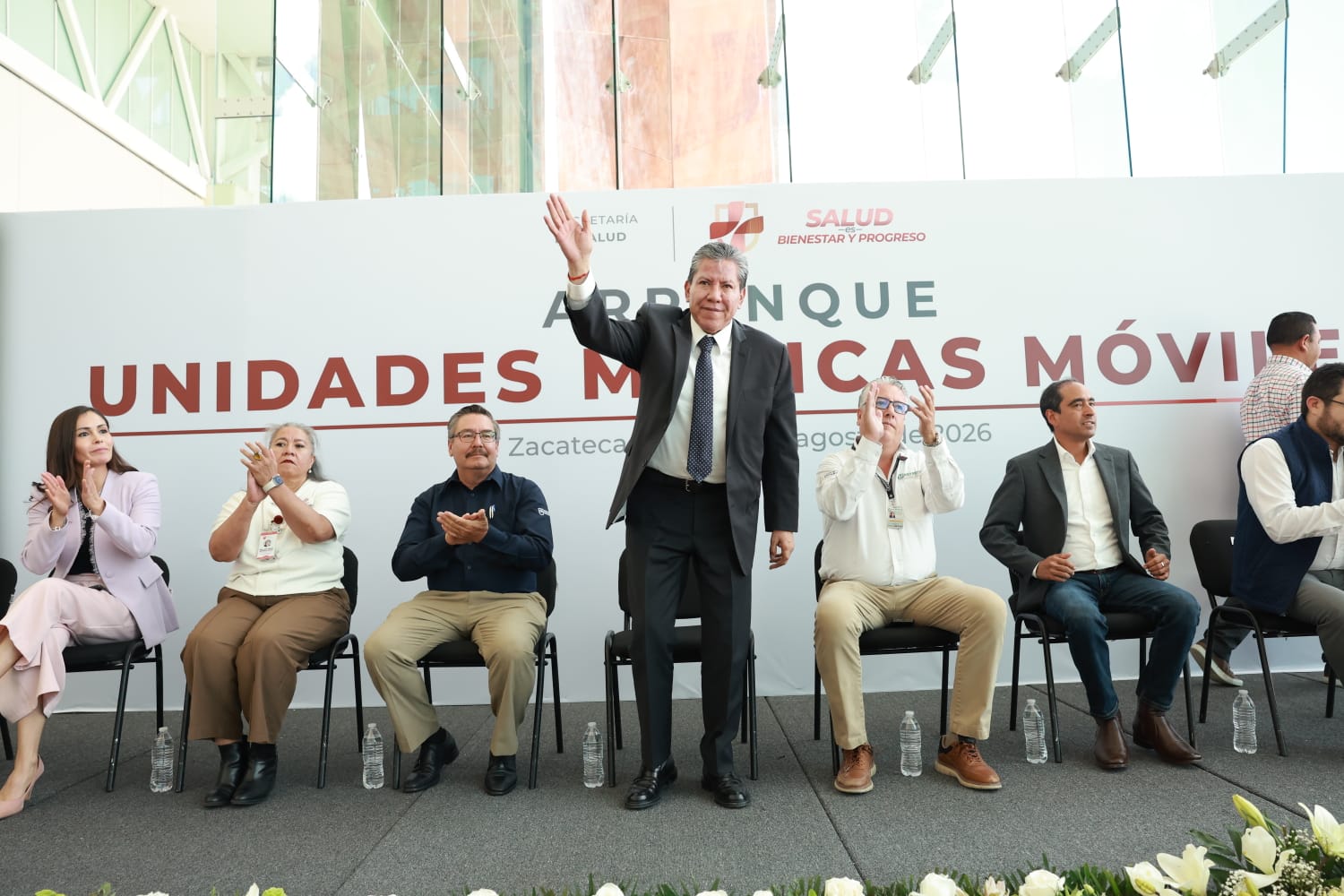 Encabeza Gobernador David Monreal arranque de Caravanas de la Salud 2026 para fortalecer la atención médica en el estado