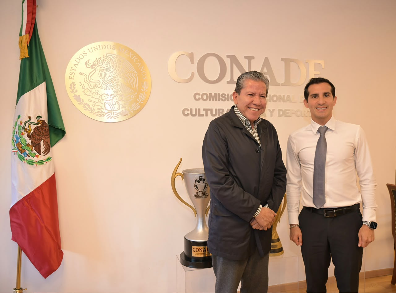 Fortalece Gobernador David Monreal alianza con Conade para ampliar la infraestructura deportiva de Zacatecas