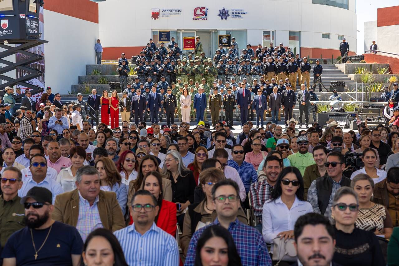 Con la disminución de 96% en homicidios, hoy Zacatecas es el motor de la pacificación del país: Gobernador David Monreal 
