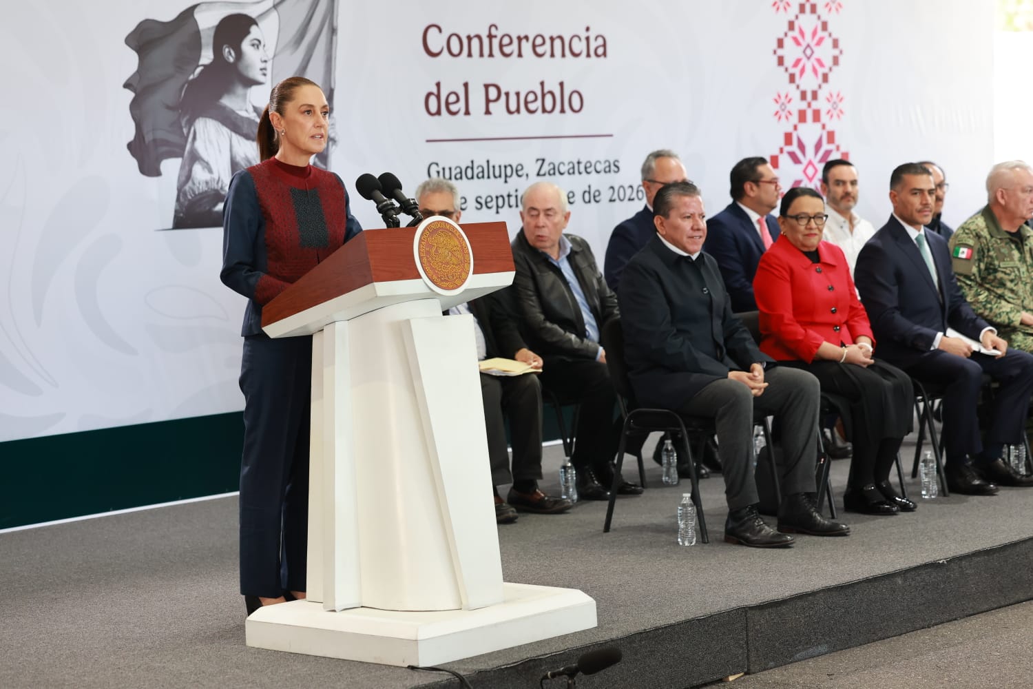 Anuncia Presidenta Claudia Sheinbaum en Zacatecas que continuará precio de garantía del frijol