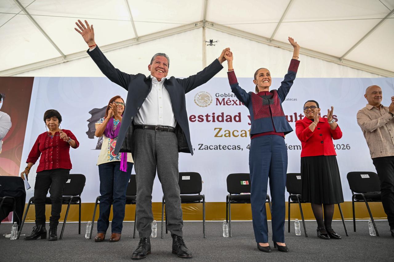 Anuncia Presidenta Claudia Sheinbaum inicio de construcción de carretera Zacatecas-Aguascalientes a principios de noviembre