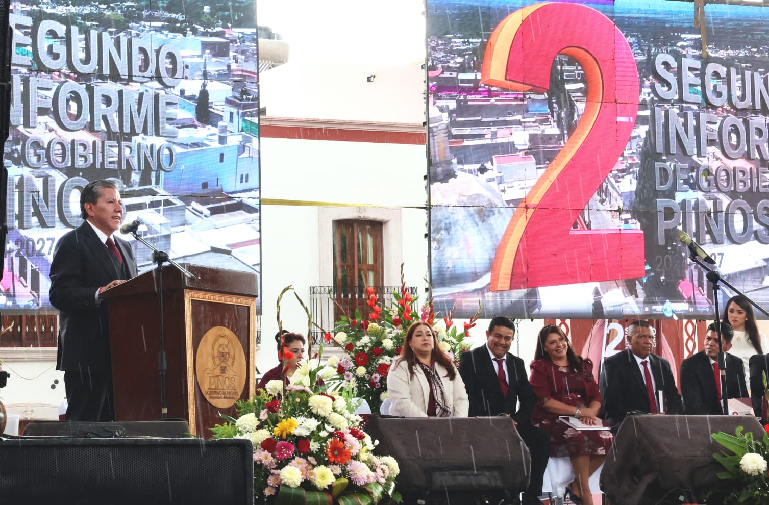 Totalidad de familias de Pinos reciben apoyos de los Programas para el Bienestar: Gobernador David Monreal
