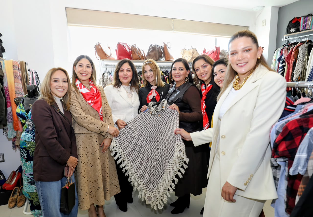 Vinculará SEDIF a mujeres con Boutique de ropa y accesorios del Comité de Damas CMIC