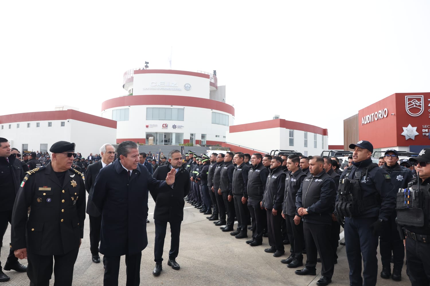 Fortalece Gobernador David Monreal estrategia de seguridad con ampliación del C5i